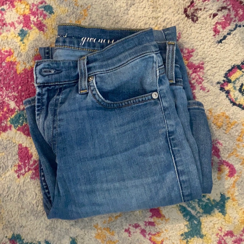 Free Shipping! 7 For All Mankind Gwenevere high rise skinny jeans size 28